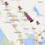 Napa Valley Map