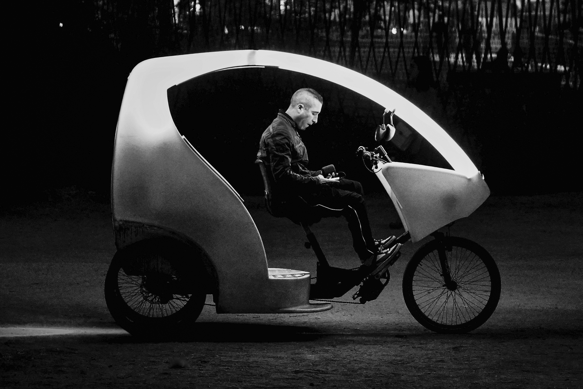 Paris in Motion: A Story in Black and White