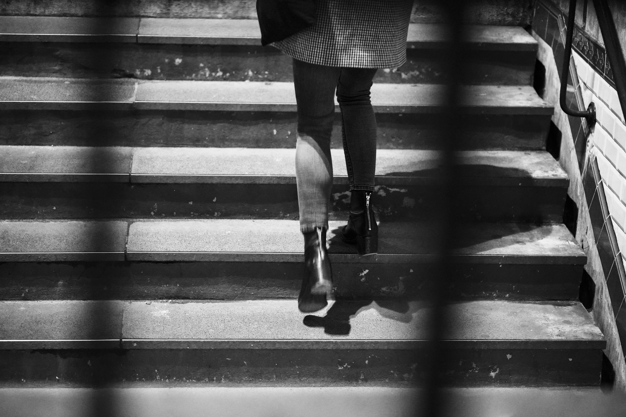 Paris in Motion: A Story in Black and White