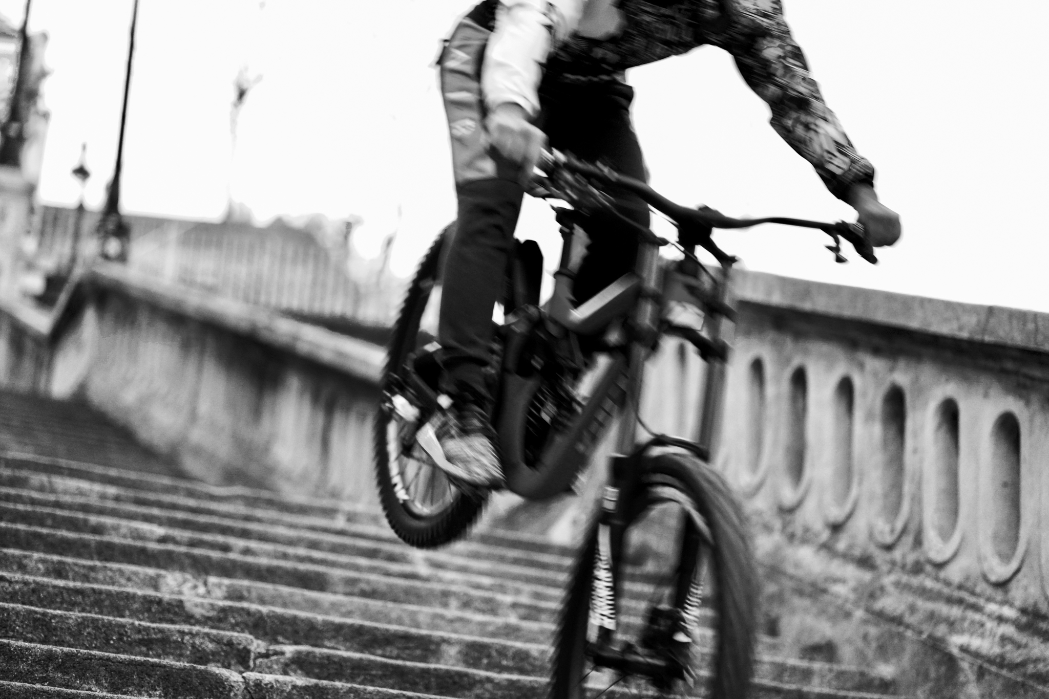 Paris in Motion: A Story in Black and White