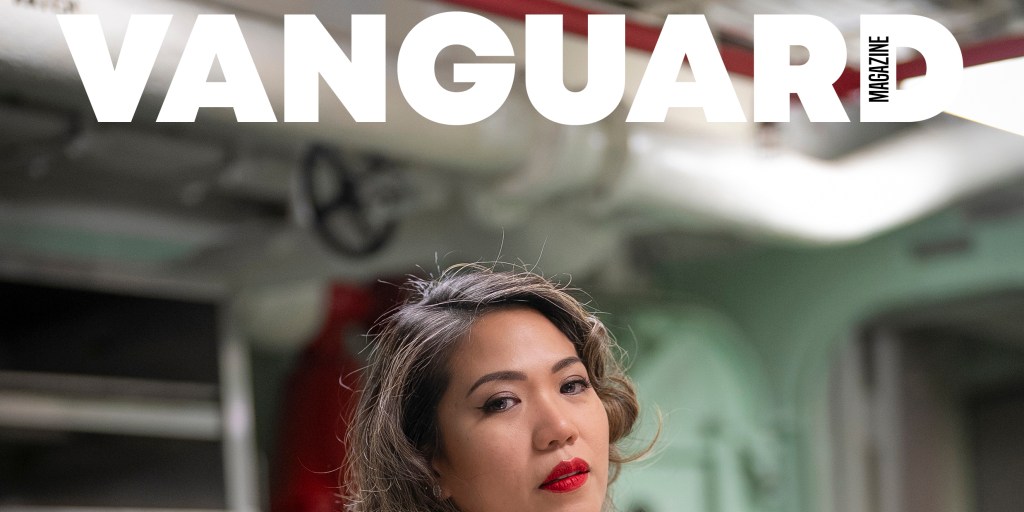 VANGUARD Magazine Cover Story: Sarah Lauder on the USS Hornet